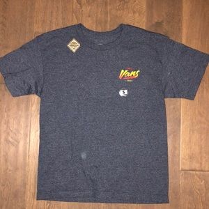 NWT Vans boys gray t-shirt small